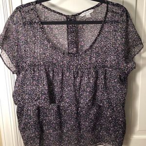 American eagle sheer shirt